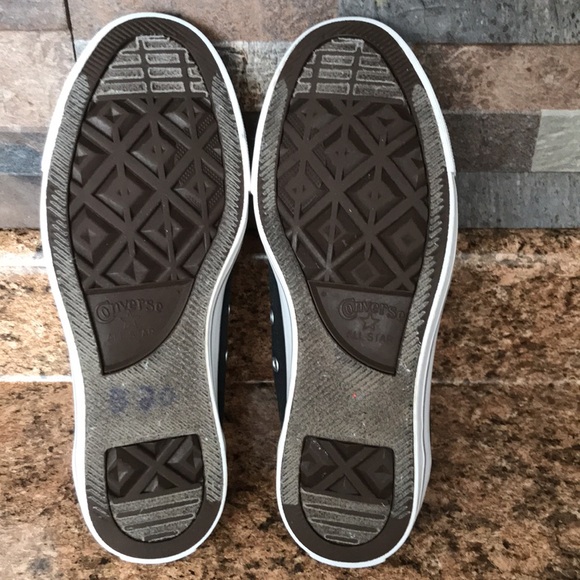 CONVERSE CTAS Women Black double tongue Grey Low Top Canvas | 9 - Picture 12 of 12